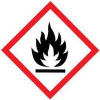 Flammable Symbol Stickers - Self-Adhesive - Safety/Hazard Labelling