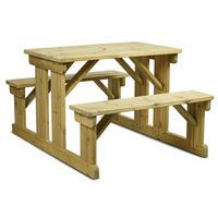 Walk-In Picnic Benches for Outdoor Seating and Recreation