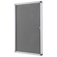 Lockable Felt Noticeboards 1200x900mm