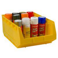 Manutan yellow picking storage bin 30L. Manutan yellow picking storage bin 30L.