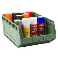 Manutan green picking storage bin 30L. Manutan green picking storage bin 30L.