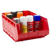 Manutan red picking storage bin 30L. Manutan red picking storage bin 30L.