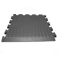 Anti-fatigue deckplate edge tile.