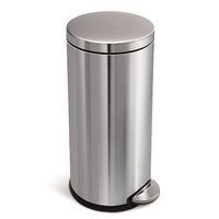 Round Pedal Bin - 30 L for Waste Management and Recycling