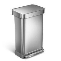 Rectangular Pedal Bin - 45 L for Waste Management and Recycling
