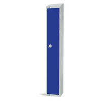1-Door Metal Storage Lockers - Sloped Top - Antibacterial - Elite