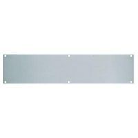 Kick Plate - 800 x 200 x 1.5mm - Satin Anodised Aluminium - Protective