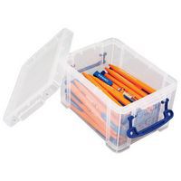 Clip Lock Box - 1.6 L - Clear - Really Useful Boxes