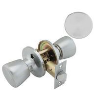 Touchpoint Hotel Door Knobset - Passage - Satin Chrome