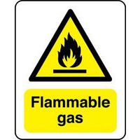 Flammable Gas - Chemical Substance Sign