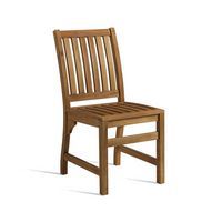 Outdoor Side Chair - Solid Wood Dining/Cafe Seating Chair - Hardy