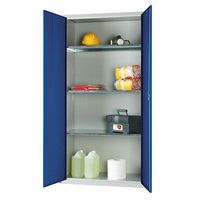 General PPE Industrial Storage Cupboard - 3 Shelves - H 1830mm - Elite