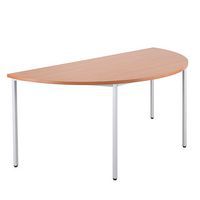 Multipurpose Semi Circular Table for Office and Event Use