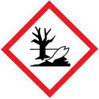 Aquatic Damage Symbol Adhesive Stickers - Safety & Hazard Labels