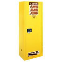 Slim Line Flammable Material Storage Cabinet - 1651x591x457mm - Secure