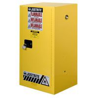 Justrite Compact Self Close Flammable Storage Cabinet - Safety
