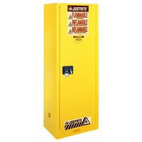 Justrite Slimline Self Close Flammable Storage Cabinet - Safety