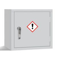 COSHH Hazardous Chemical Storage Cabinet - Small 457x457mm - Safe