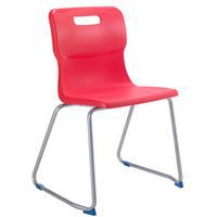 Plastic School Chairs - 6-14+ Years - Anti-Fidget Skid Base - Titan