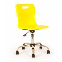 Yellow Swivel Chair