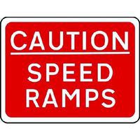 Caution Speed Ramps Sign