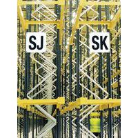 High Visibility Aisle Markers Attached To Racking