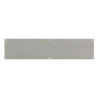 Kick Plate - 700 x 150 x 1.2mm - 8 Screw Holes - Satin Stainless Steel