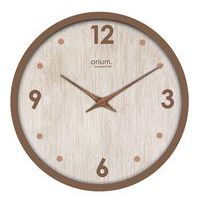 Naturalis eco-designed clock, Cappuccino - Orium