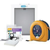 AED Defibrillator + Full CPR Kits - Heartsine PAD 500P 350P + 360P