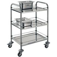 Stainless Steel & Aluminium Shelf Trolleys