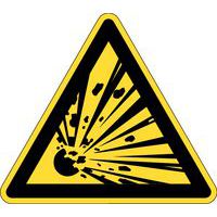 Hazard sign - Explosive materials - Rigid
