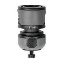 Plastic stop coupling - Dia. 19 mm - Dual-material
