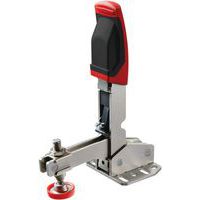 Vertical toggle clamp with vertical lever