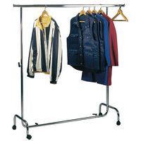Coat rail - Adjustable width 134 cm to 204 cm