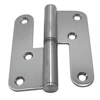 Lift-off hinge, hinge pin and hinge strip
