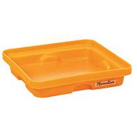Square laboratory spill tray without grating - Manutan Expert