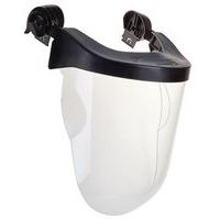 Contour face shield and carrier