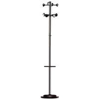 Chrome coat rack with adjustable umbrella stand - Reception area