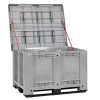 ADR/UN-approved pallet container with lid - Manutan Expert