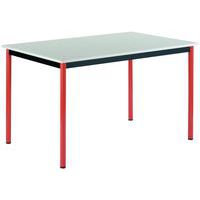 All-purpose rectangular table - Melamine top - Length 160 cm