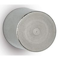 Set of 2 strong easy-grip neodymium magnets - Diameter 20 to 25 mm - MAUL