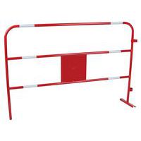 Construction site barrier