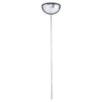Quarter sphere outdoor mirror with pole - Manutan Expert