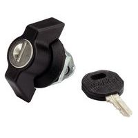 Butterfly knob - With cylinder