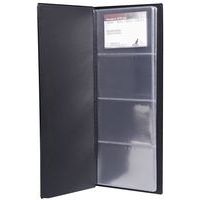 Business card folder without refill