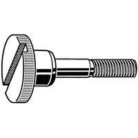 Knurled wing screw