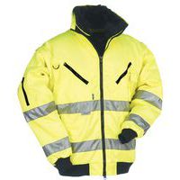 High-visibility work jacket