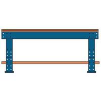 Workbench 201 - Plywood worktop and adjustable legs