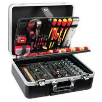 ABS 128-piece electrician's trolley case - Mob