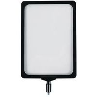 A4 Sign Holder For Retractable Belt Barrier Post - Screw In - Manutan Expert